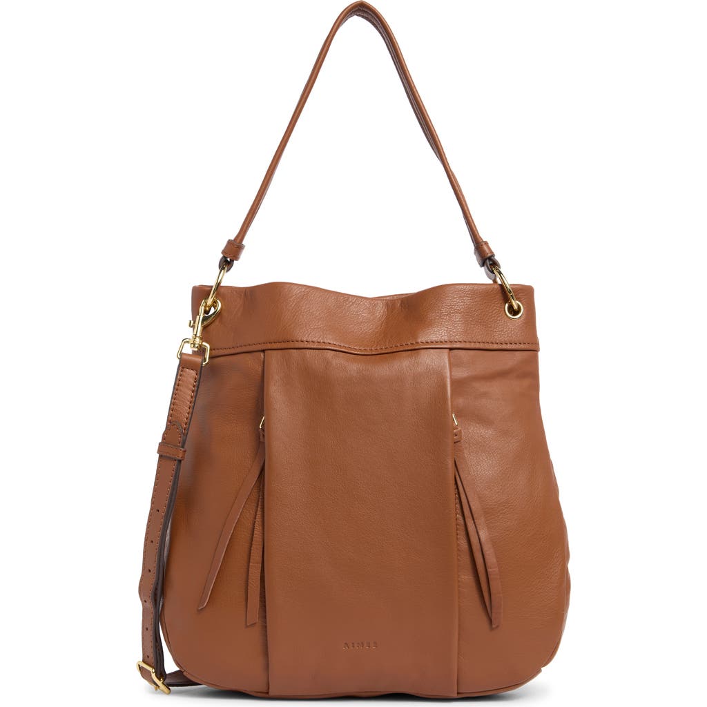Aimee Low Key Luxe Hobo Bag In Brown