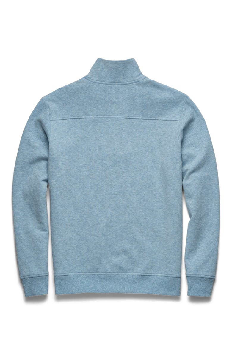 Surfside Supply Co. Bobby Fleece Quarter Zip, Alternate, color, Blue Heather