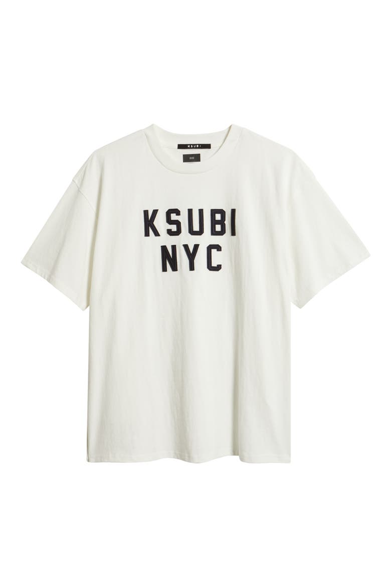 NYC Ekcess Oversize Graphic T-Shirt, Alternate, color, WHITE