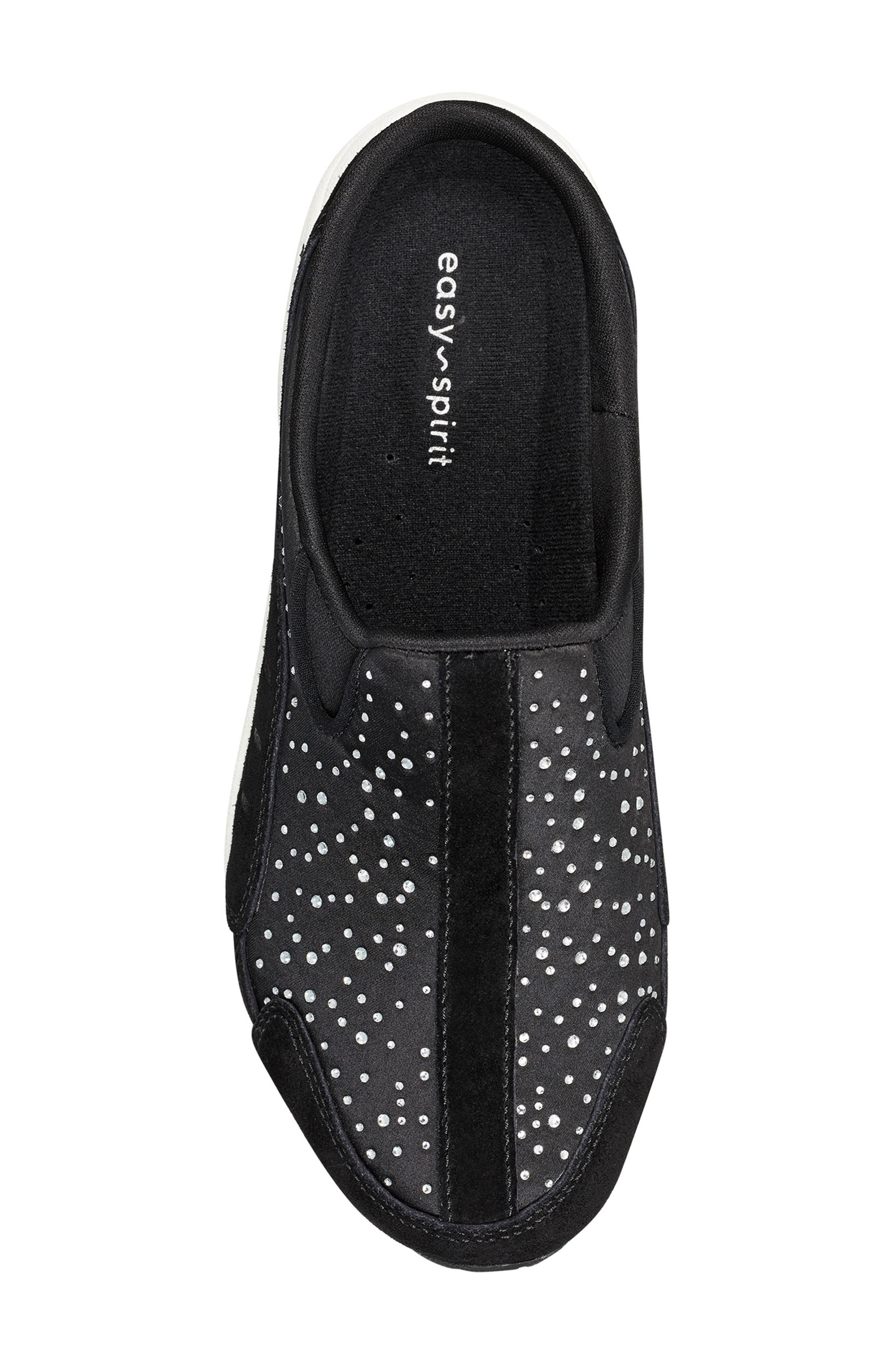 Easy Spirit Travelstones Sneaker, Alternate, color, Black Suede