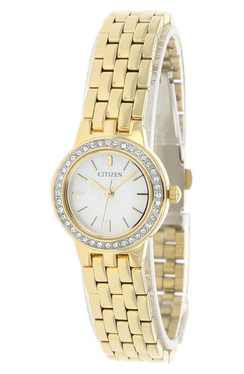 Swarovski Crystal Stainless Steel Bracelet Watch, 23mm