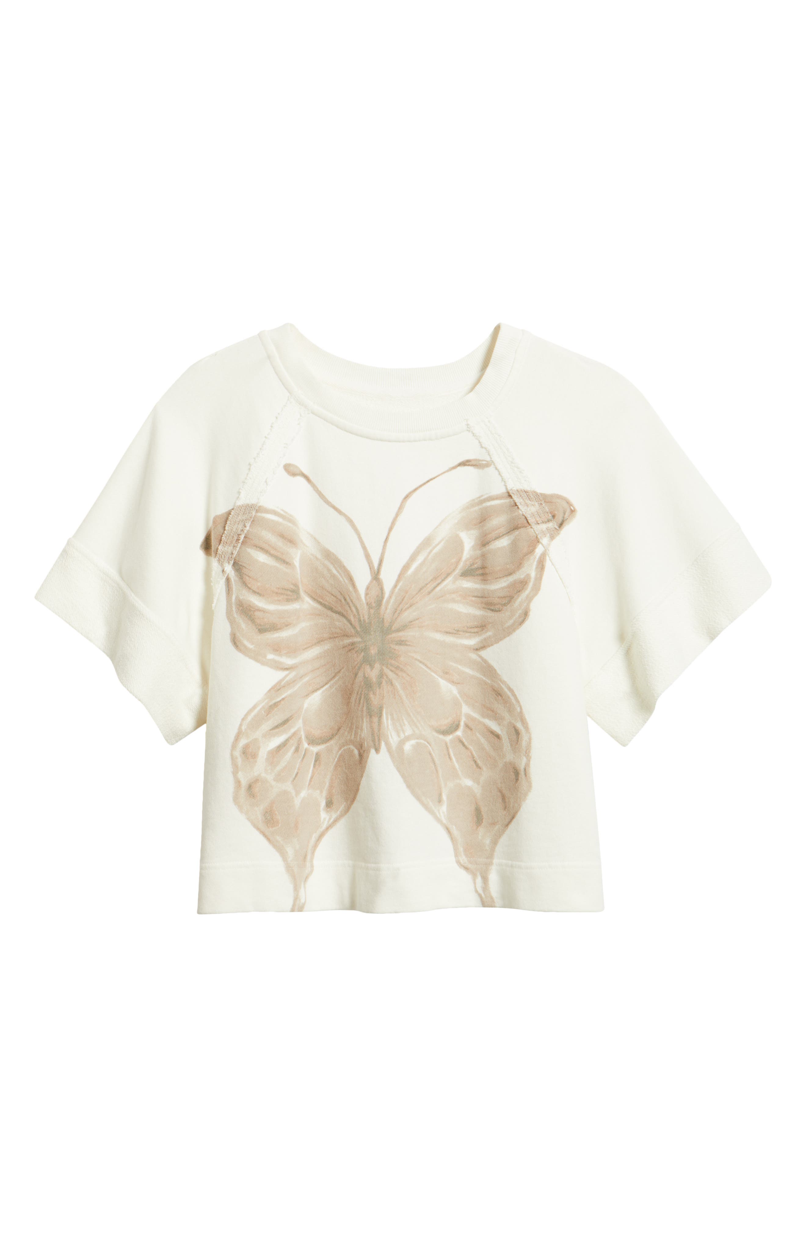 Dahlia Butterfly Graphic Print Top (Women) | Nordstrom