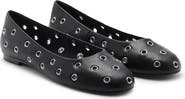 MANGO Grommet Ballet Flat