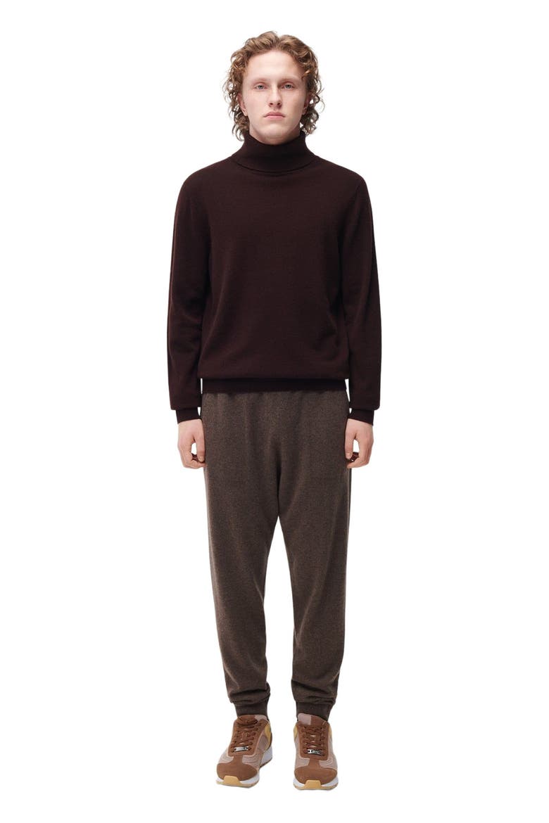 Essential Turtleneck Cashmere Sweater, Main, color, coffee bean