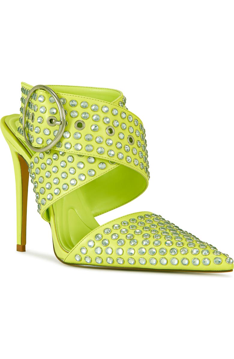 AZALEA WANG Salvia Pointed Toe Pump, Main, color, Yellow