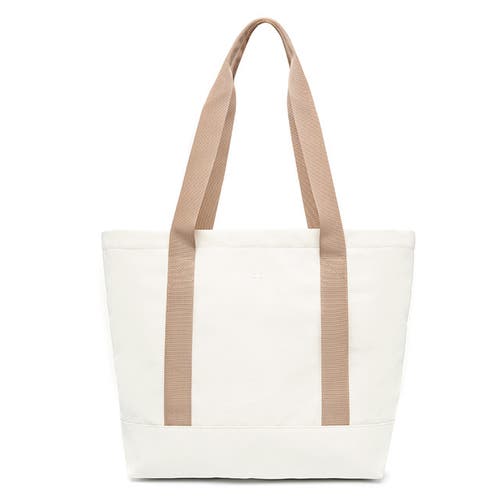 Lefrik Strata Tote Bag In Chalk