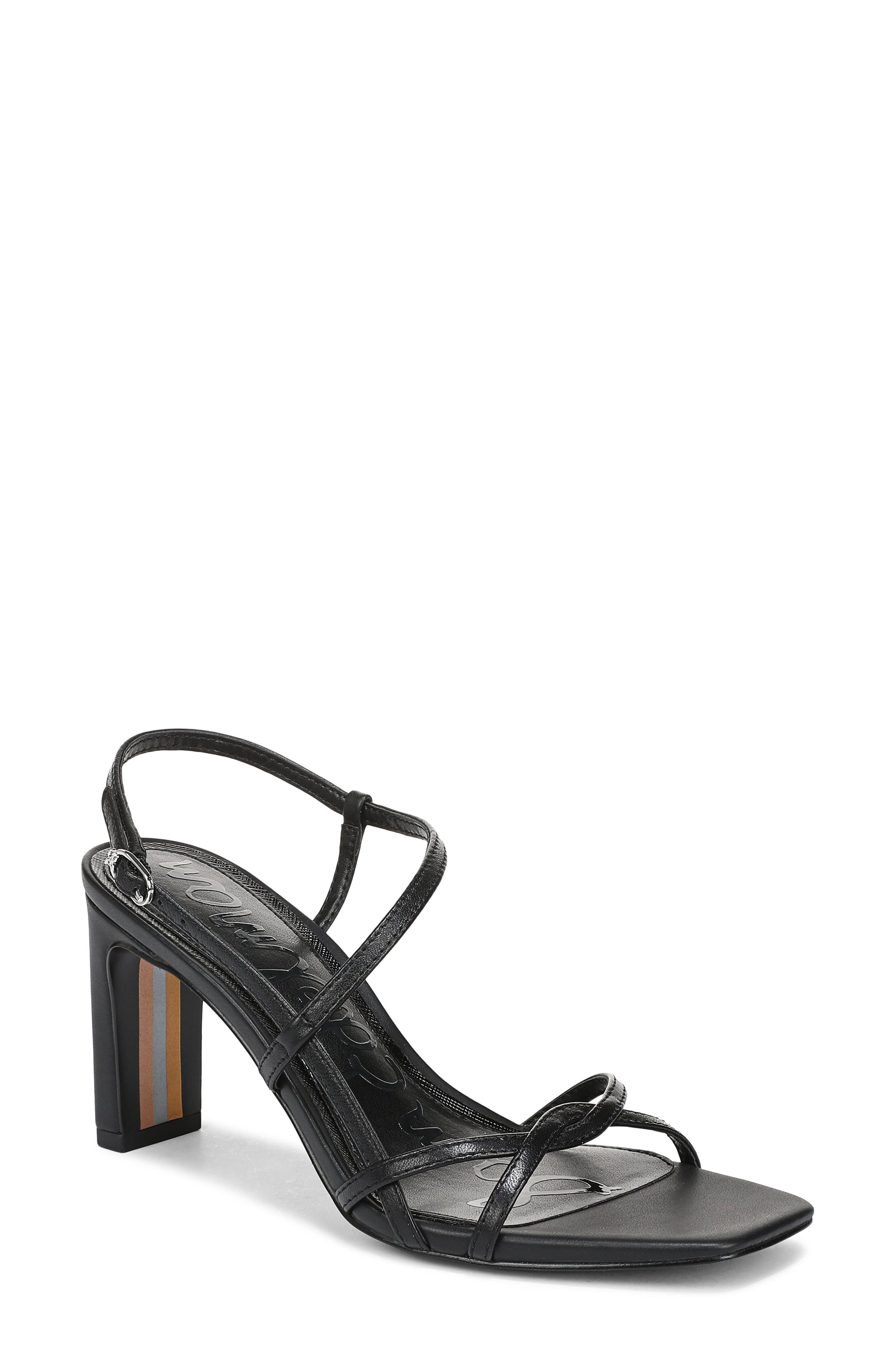 Sam Edelman Elissa Slingback Sandal, Main, color, Black