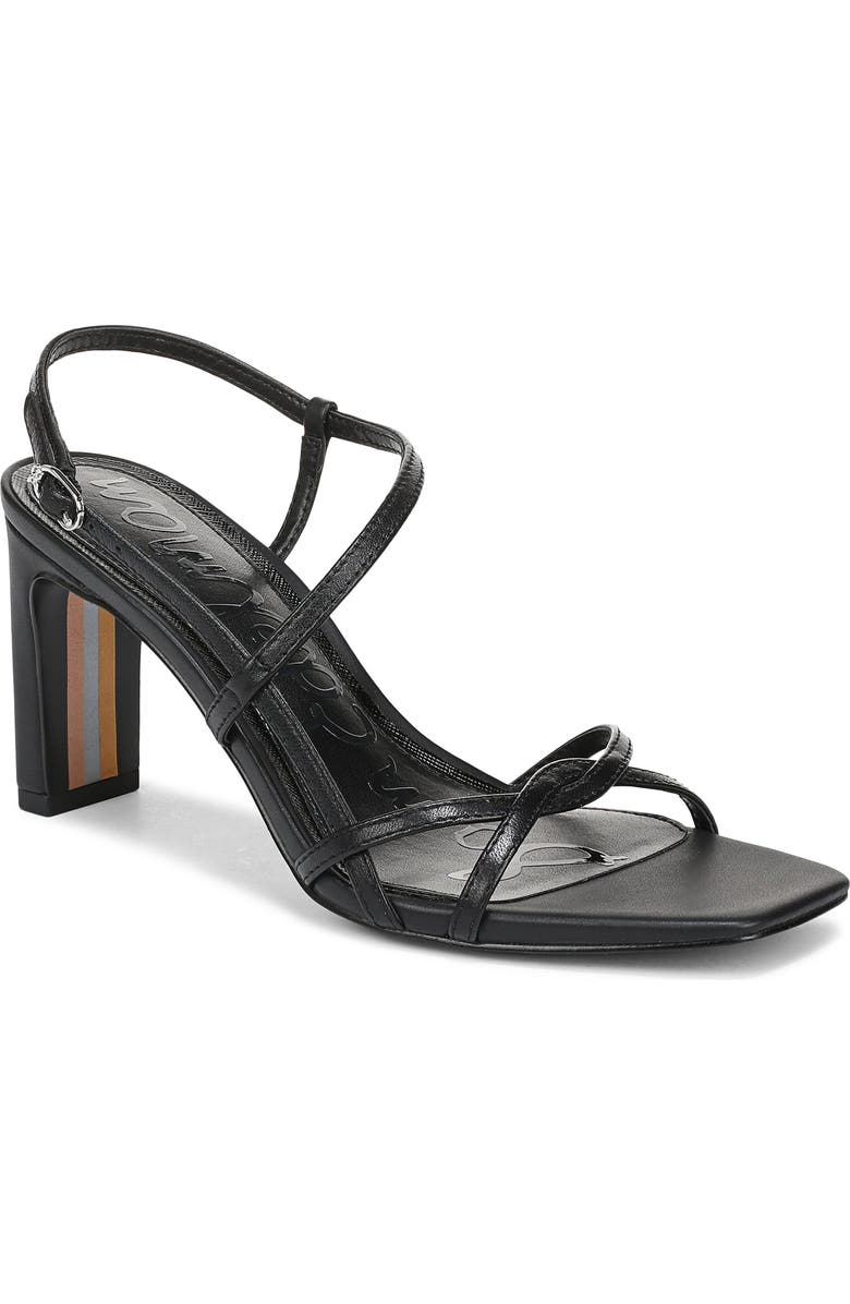 Sam Edelman Elissa Slingback Sandal, Main, color, Black