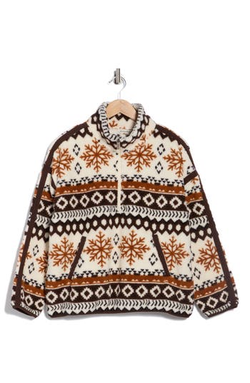 Marika Caliste Quarter Zip Sweatshirt In Multi