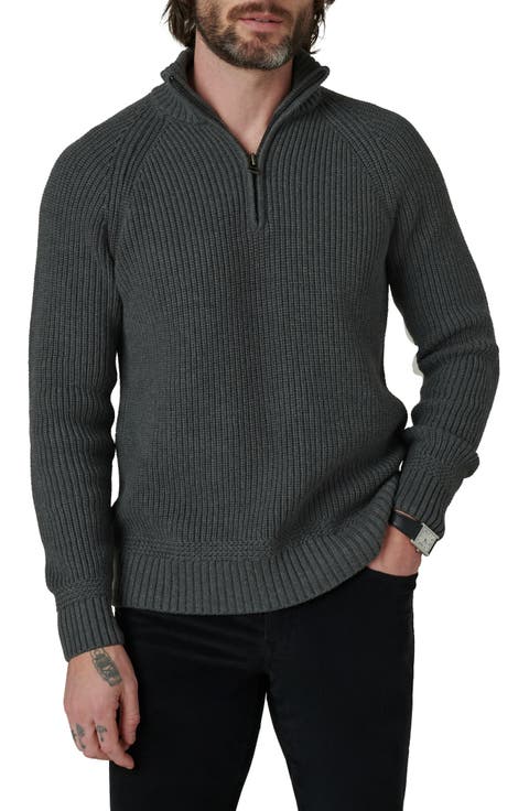 Archie Quarter Zip Sweater