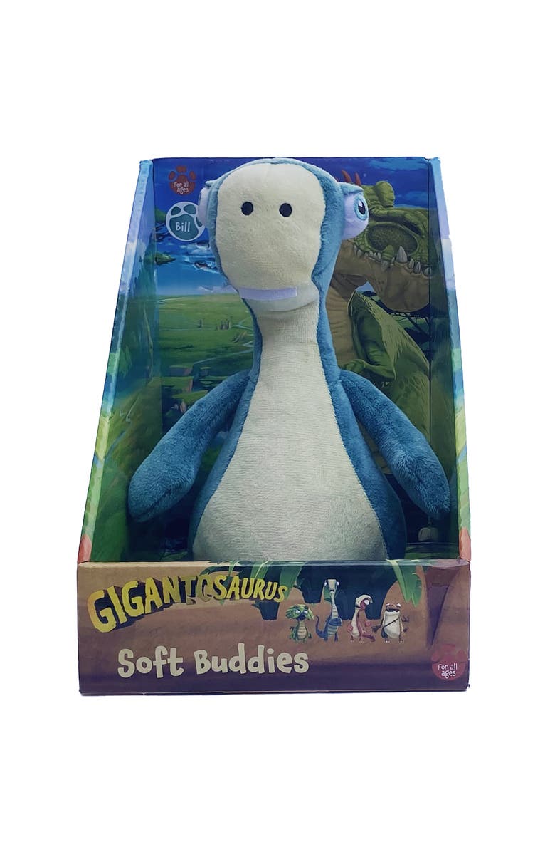 Gigantonarus Gigantosaurus 10" Dinosaur Soft Plush Bill Ages 1+, Main, color, Multicolored