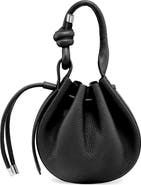 behno Mini Ina Pebble Leather Crossbody Bag