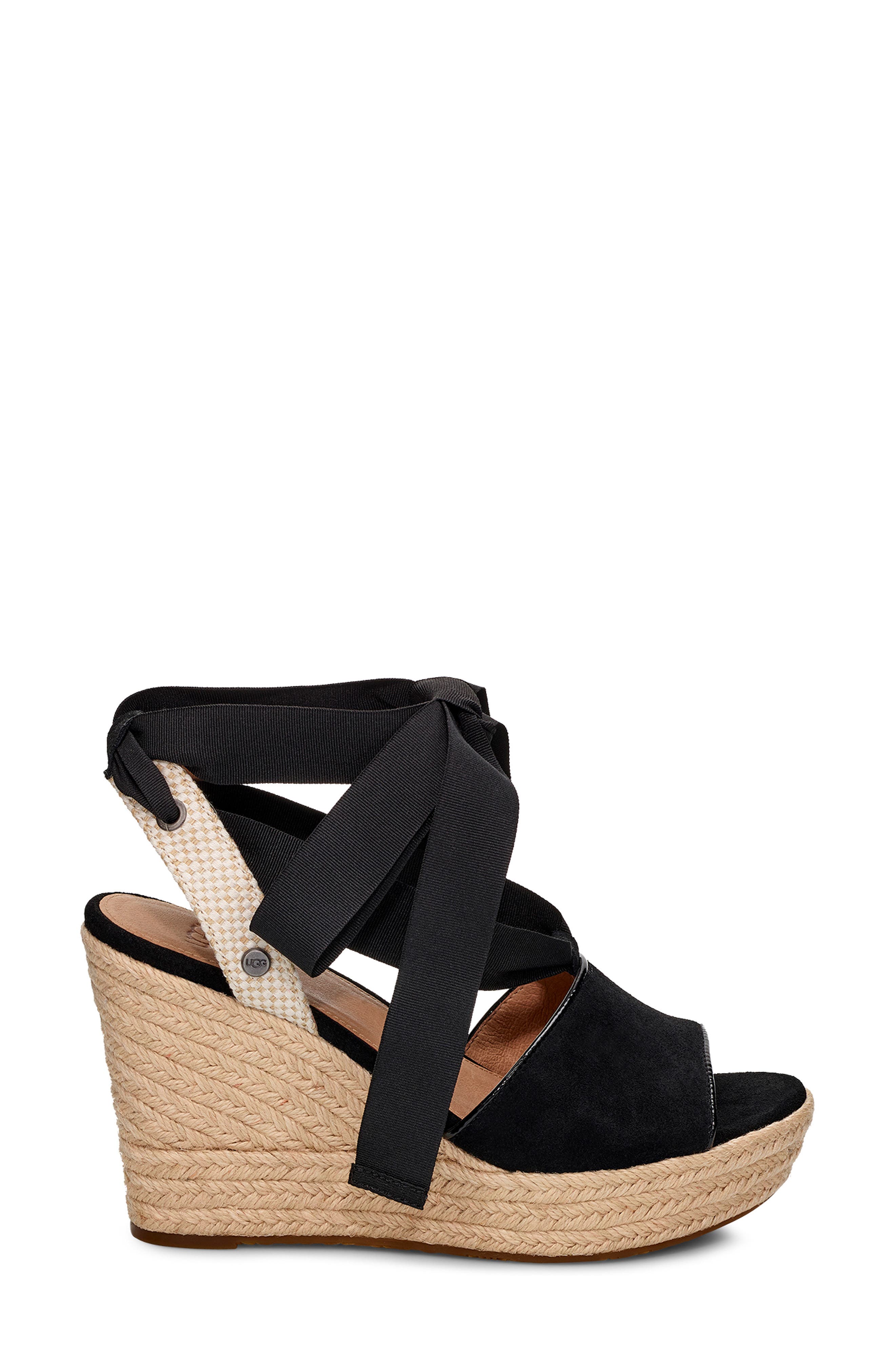 UGG<sup>®</sup> Shiloh Wedge Sandal, Alternate, color, 