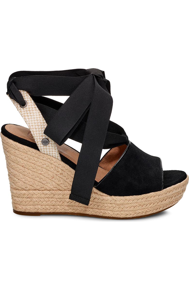 UGG<sup>®</sup> Shiloh Wedge Sandal, Alternate, color,