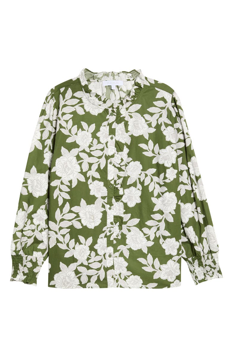 SUGARLIPS Haizley Floral Top, Alternate, color, Cream-Green