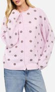 Blu Pepper Polka Dot Cardigan