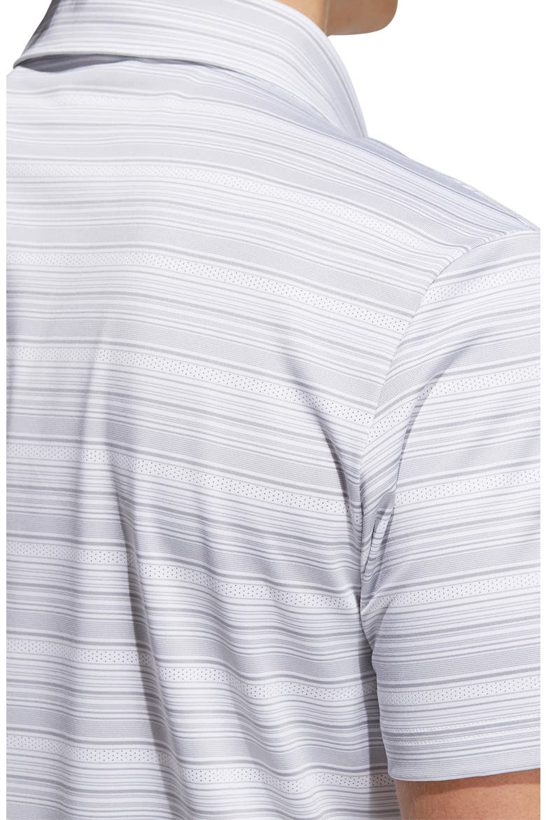 Heather Snap Performance Polo, Alternate, color, GREY THREE/ WHITE
