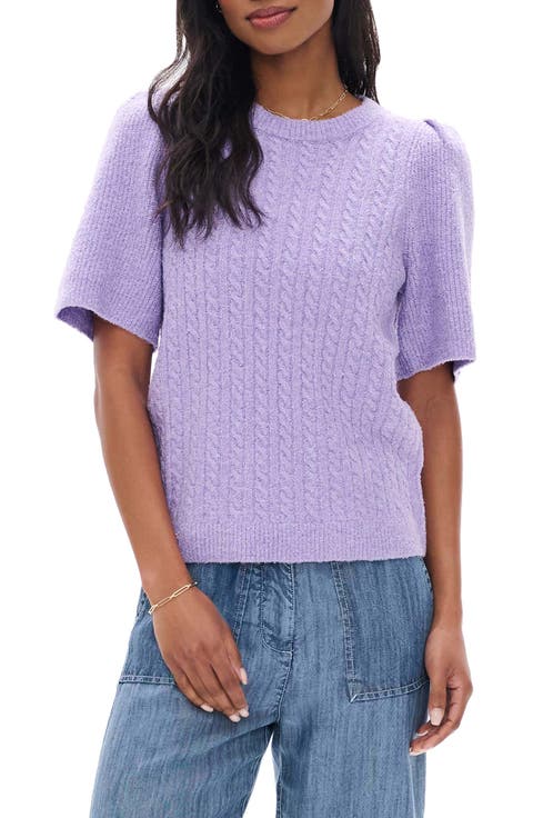 Emerson Cable Knit Boucle Sweater