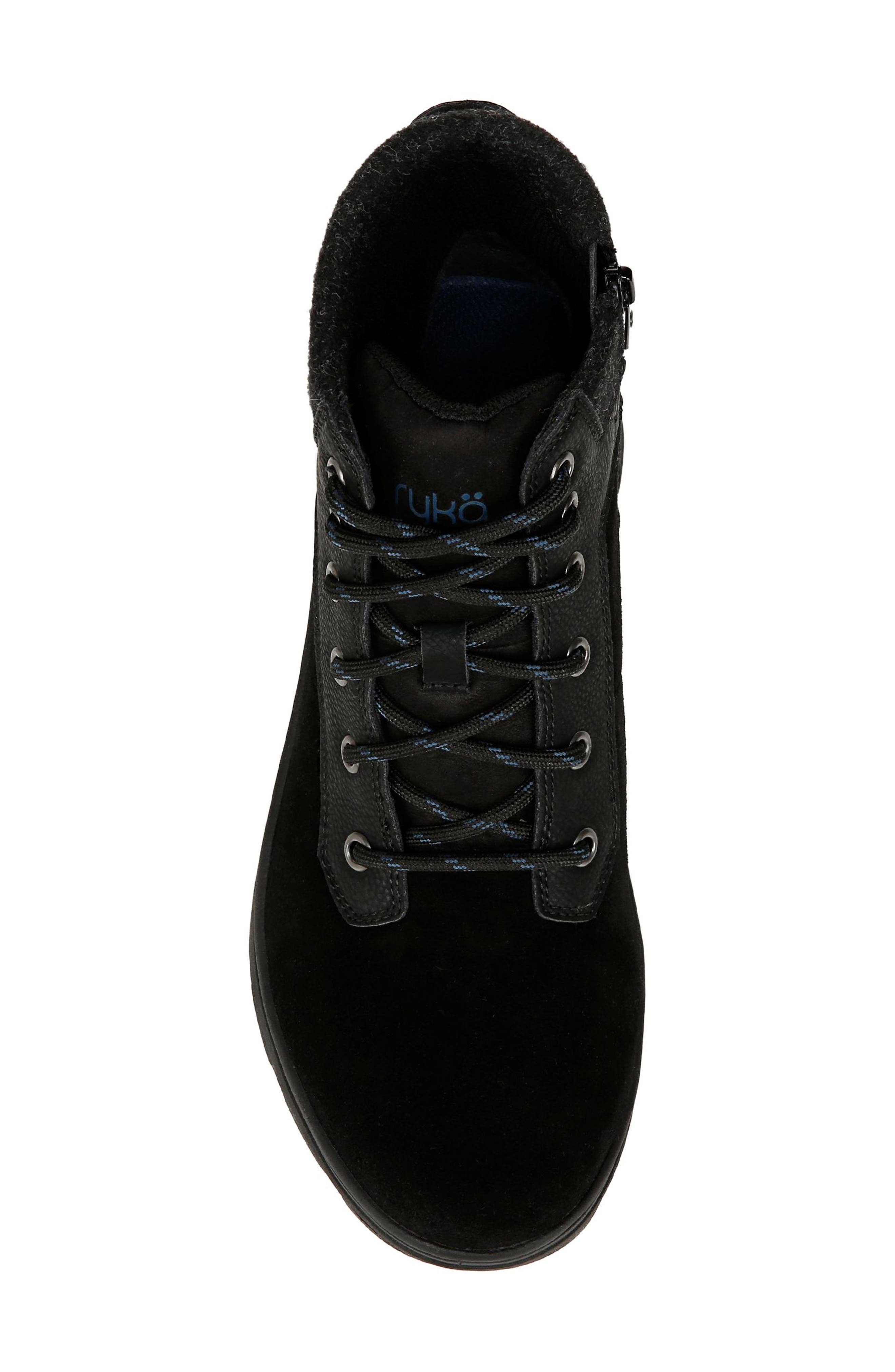 Brunswick Water Repellent Boot, Alternate, color, BLACK/BLACK