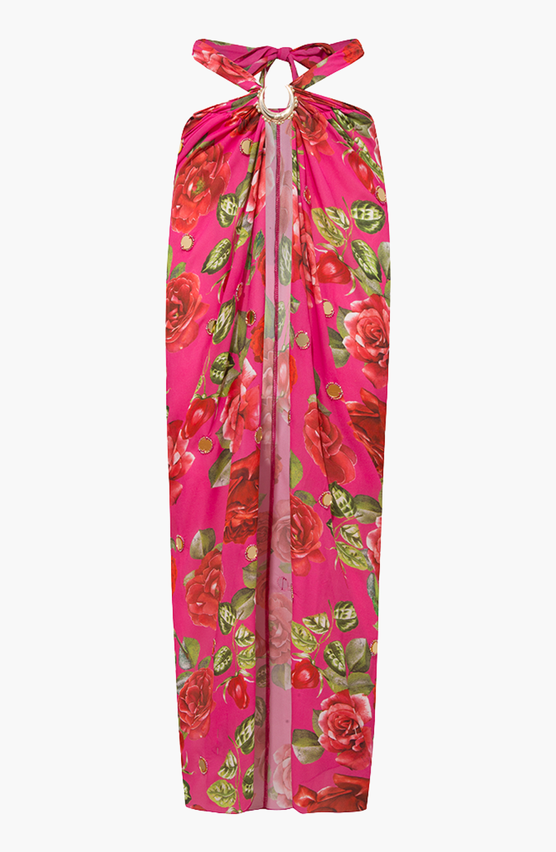 Luna B Vixen Skirt, Alternate, color, Printed Fuchsia