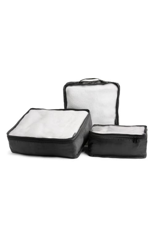 Brookstone 6-piece Packing Cubes In Black
