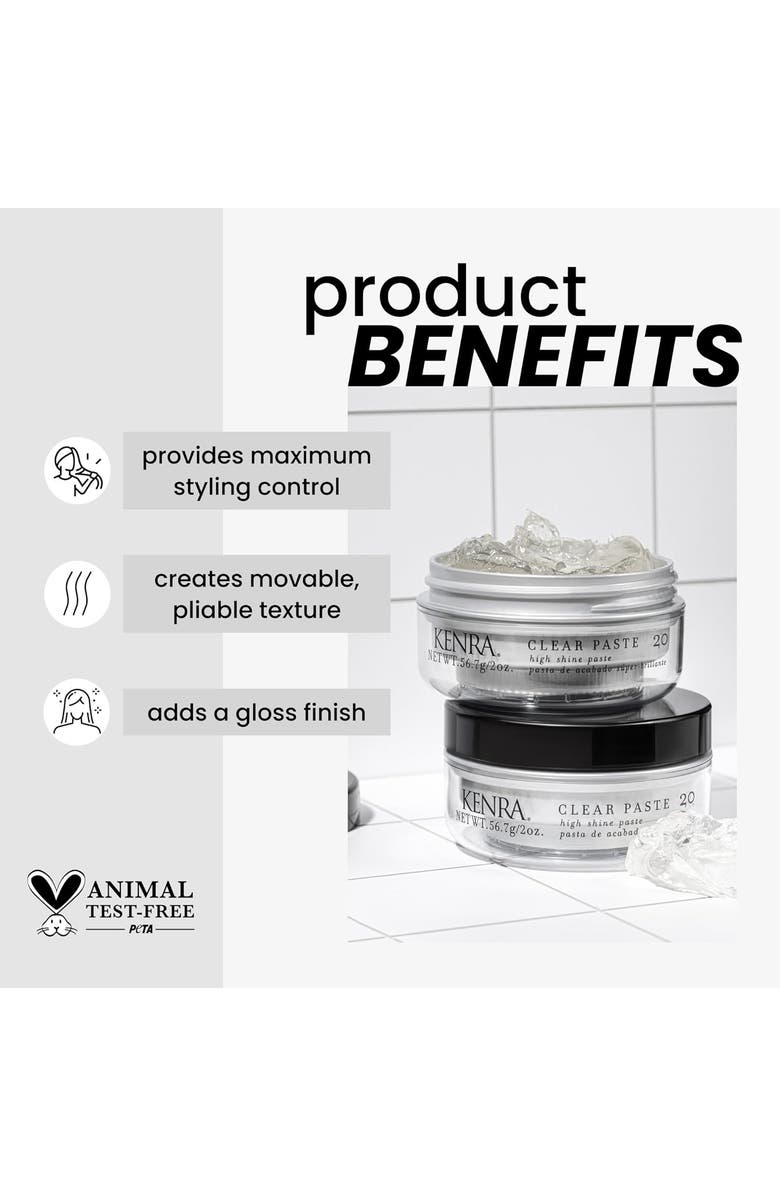 KENRA #20 Clear Paste 2 oz, Alternate, color, N/A