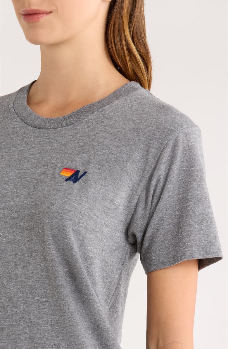 Aviator Nation Boyfriend T-Shirt, Alternate, color, Heather Grey
