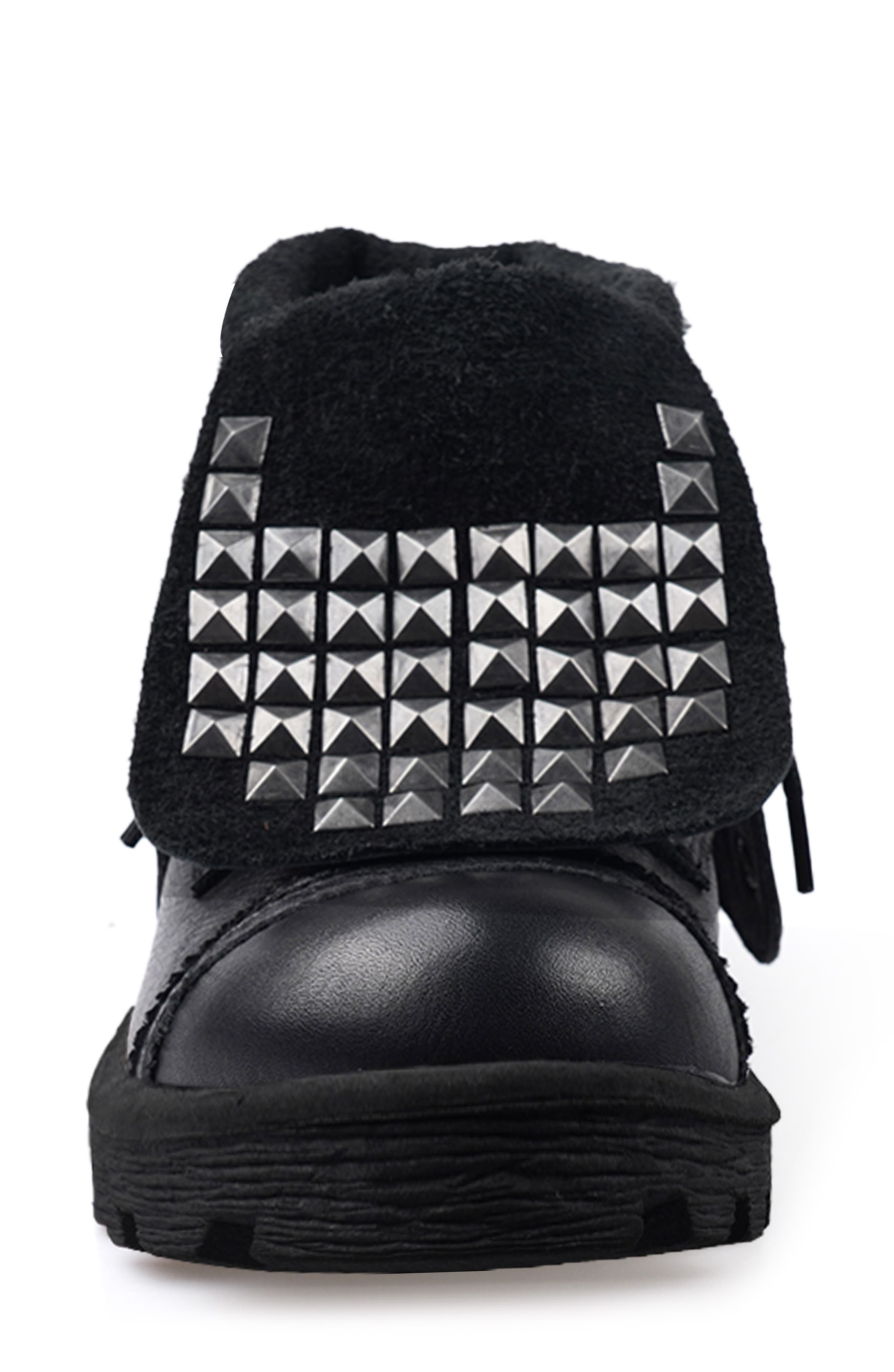 Candie's Sarafina Studded Bootie, Alternate, color, Black