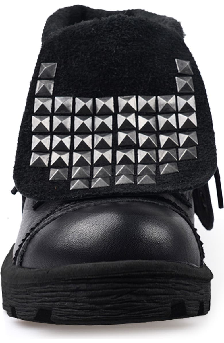Candie's Sarafina Studded Bootie, Alternate, color, Black