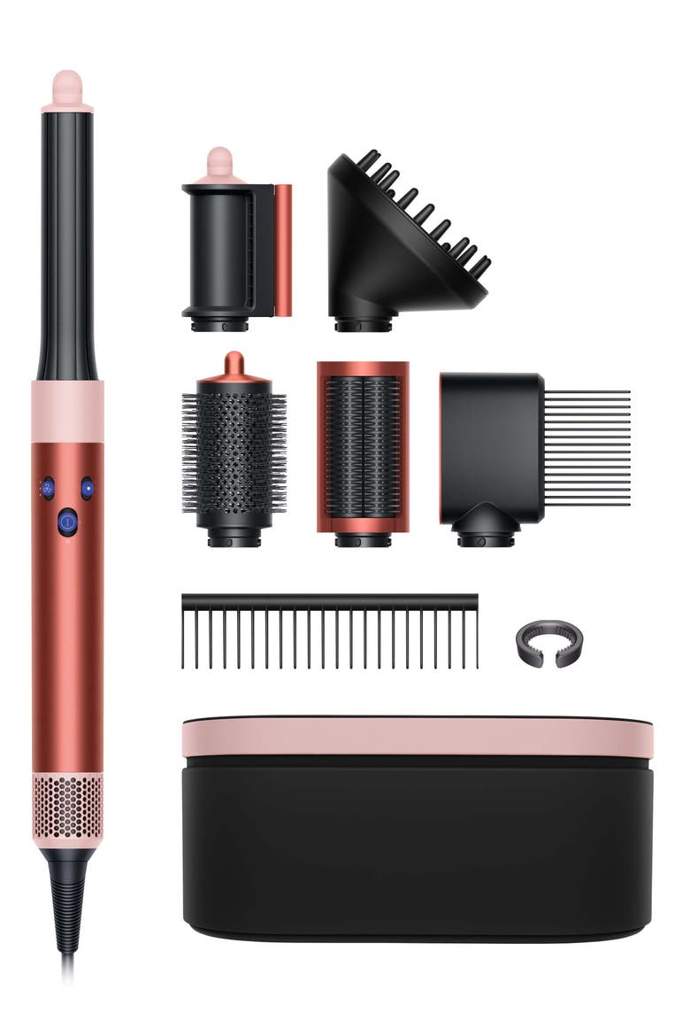 Special Edition Airwrap Multi-Styler Diffuse for Curly & Coily Hair in Strawberry Bronze, Main, color, STRAWBERRY BRONZE & BLUSH PINK