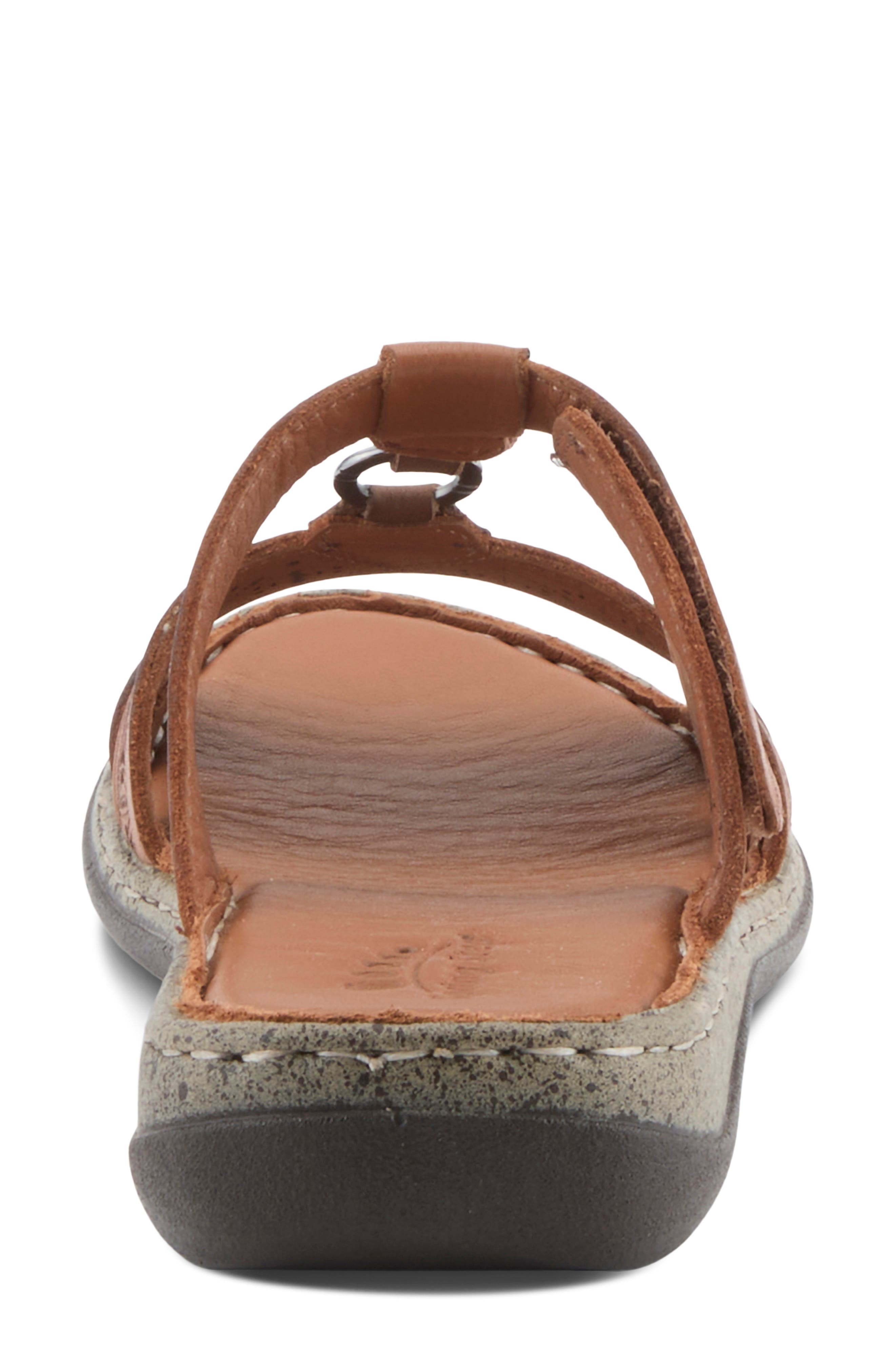 Virelle Slide Sandal, Alternate, color, CAMEL