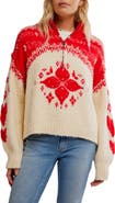 Free People Mythical Half Zip Pullover