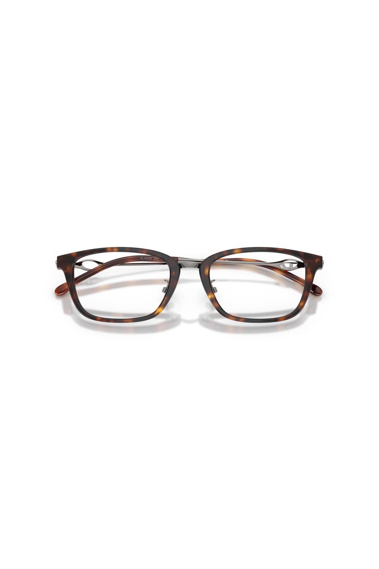 52mm Square optical glasses, Alternate, color, Tortoise
