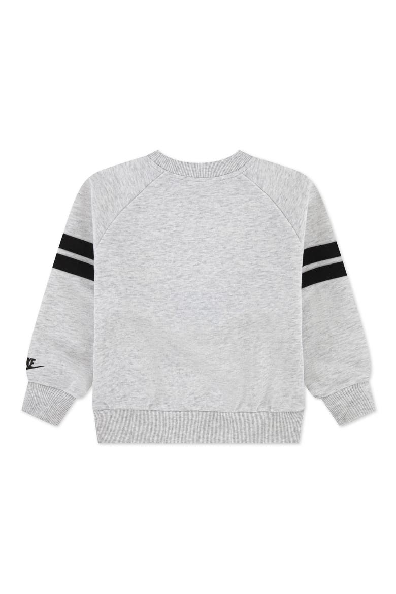 Kids' Graphic Crewneck Sweatshirt, Alternate, color, BIRCH HEATHER