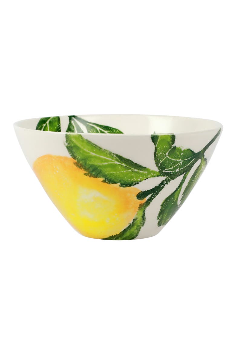 Limoni Cereal Bowl, Main, color, YELLOW