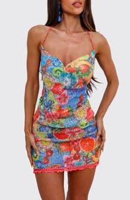 Kulani Kinis Sequin Cowl Neck Halter Top