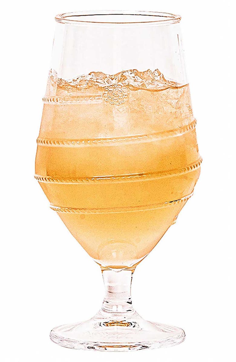 Juliska Amalia Acrylic Set of 4 Goblets, Alternate, color, Clear