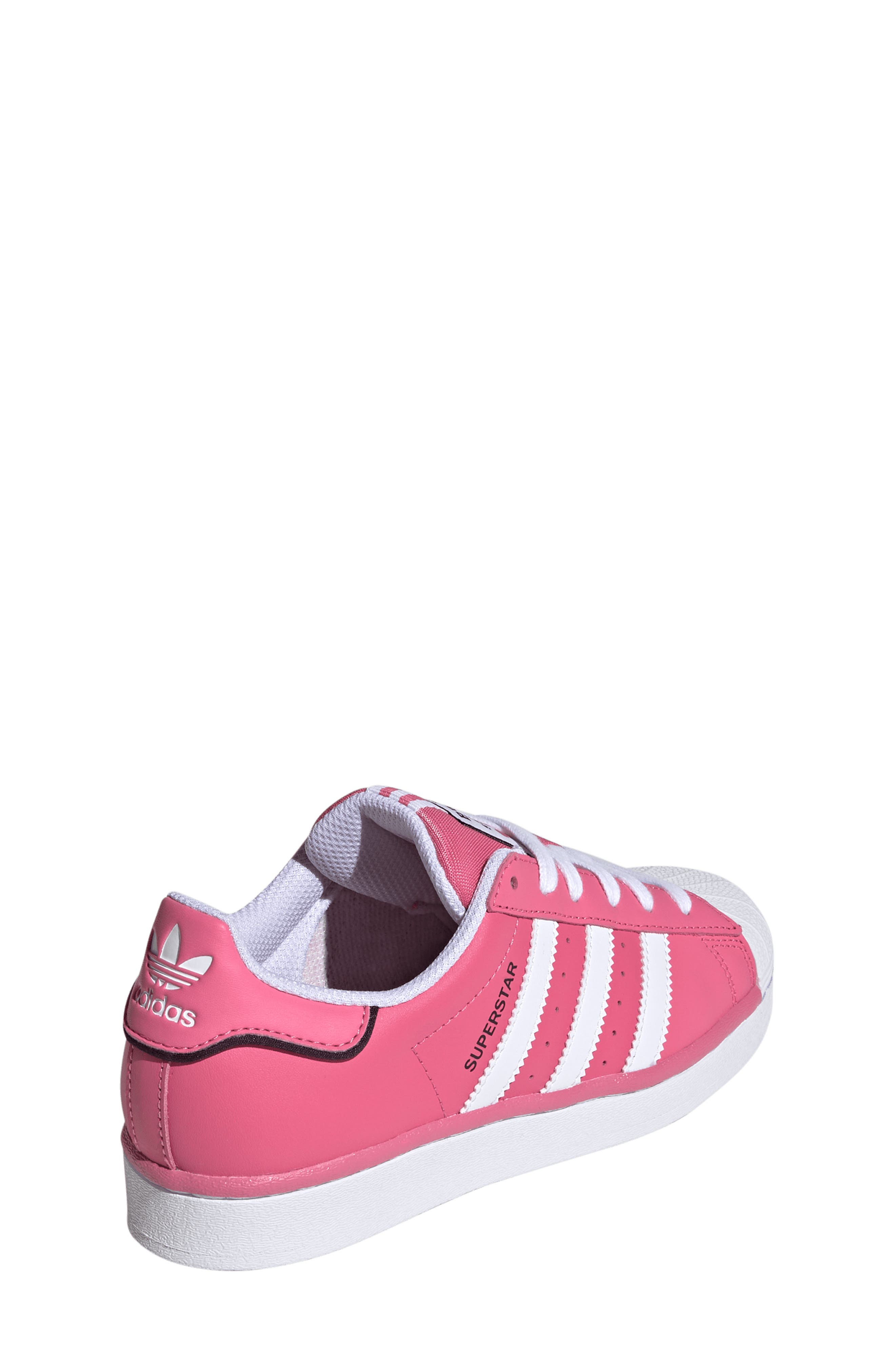 adidas Kids' Superstar Sneaker, Alternate, color, Pink Fusion/ White/ Black