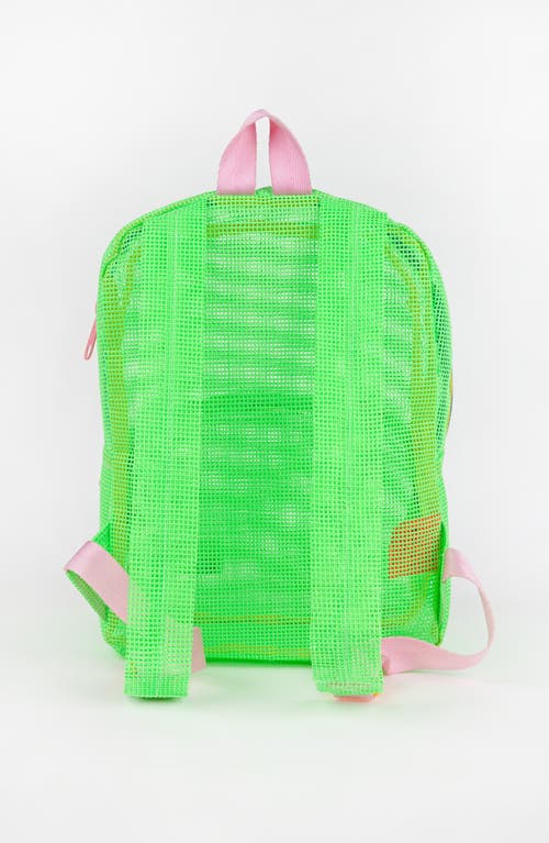 Mokuyobi Mesh Mini Backpack In Green