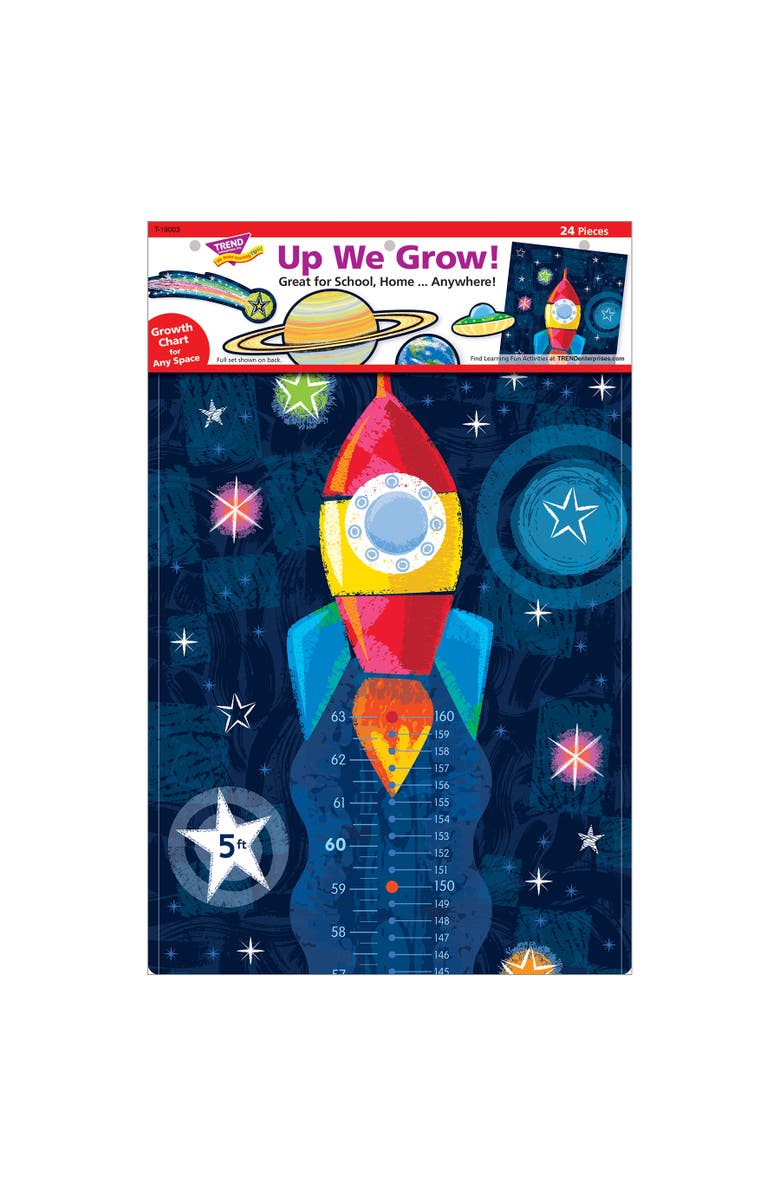 TREND Enterprises Up We Grow Wipe Off Learning Set, 24 Pieces, Alternate, color, Multicolored