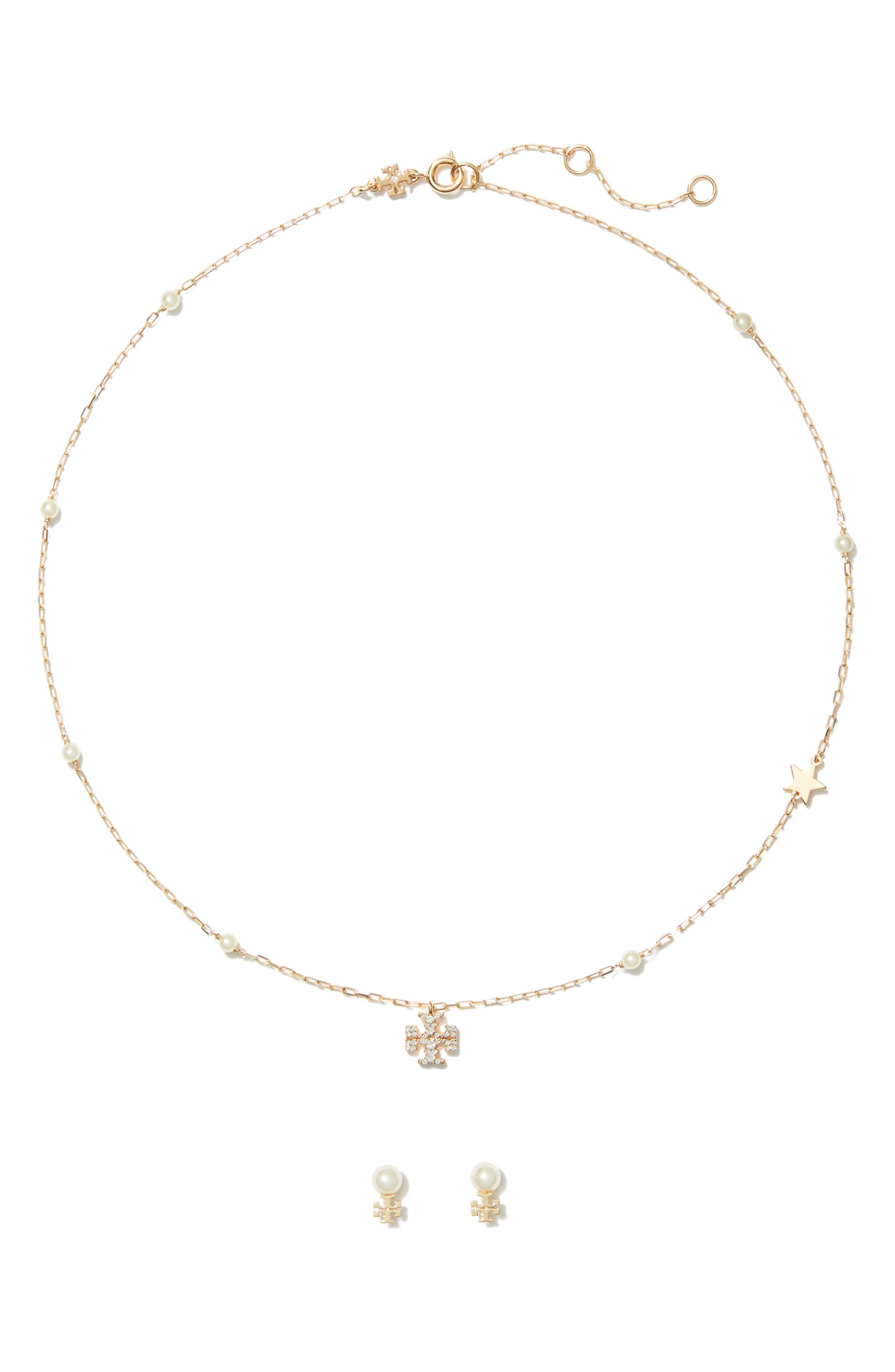 selected TORY GOLD / CREAM / CRYSTAL