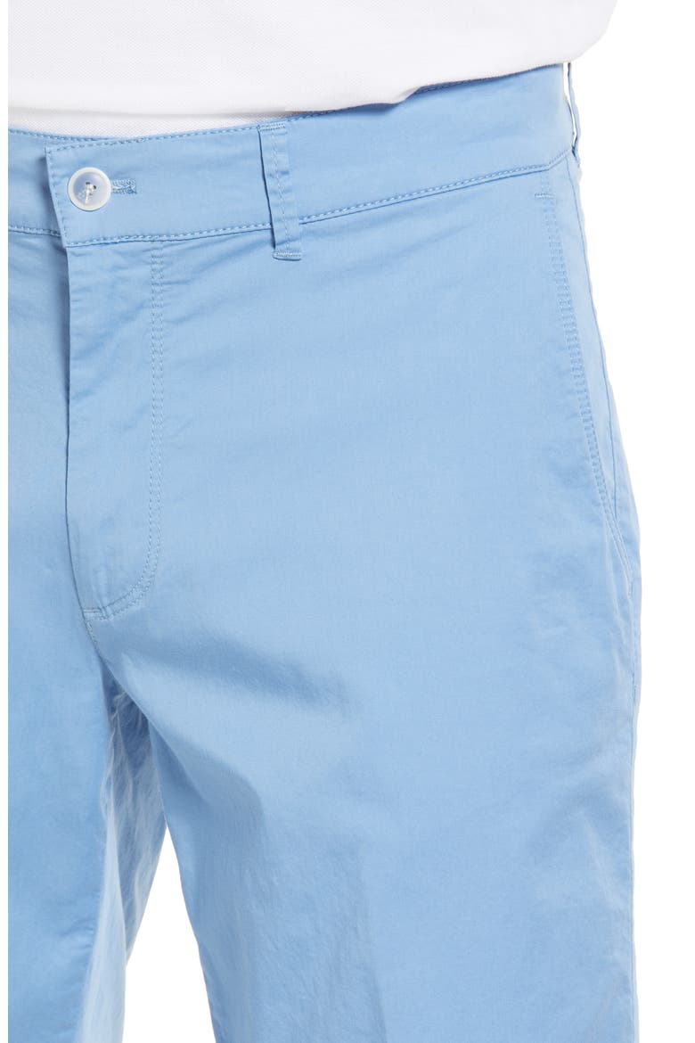 Bozen Stretch Cotton Shorts, Alternate, color, SKY BLUE