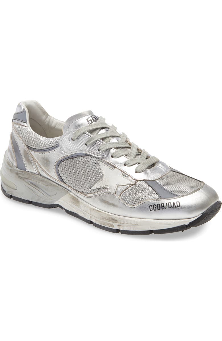 Golden Goose Dad-Star Metallic Sneaker, Main, color,