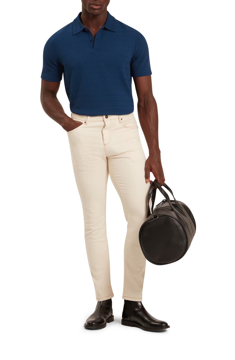 Ted Baker Serapa Texture Polo, Alternate, color, Dk-Blue