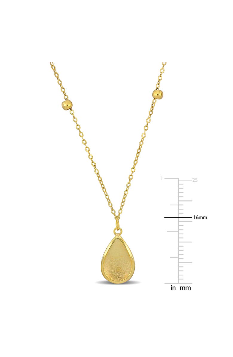 Julianna B. Teardrop Station Necklace 14k Gold, Alternate, color, 14K Yellow Gold