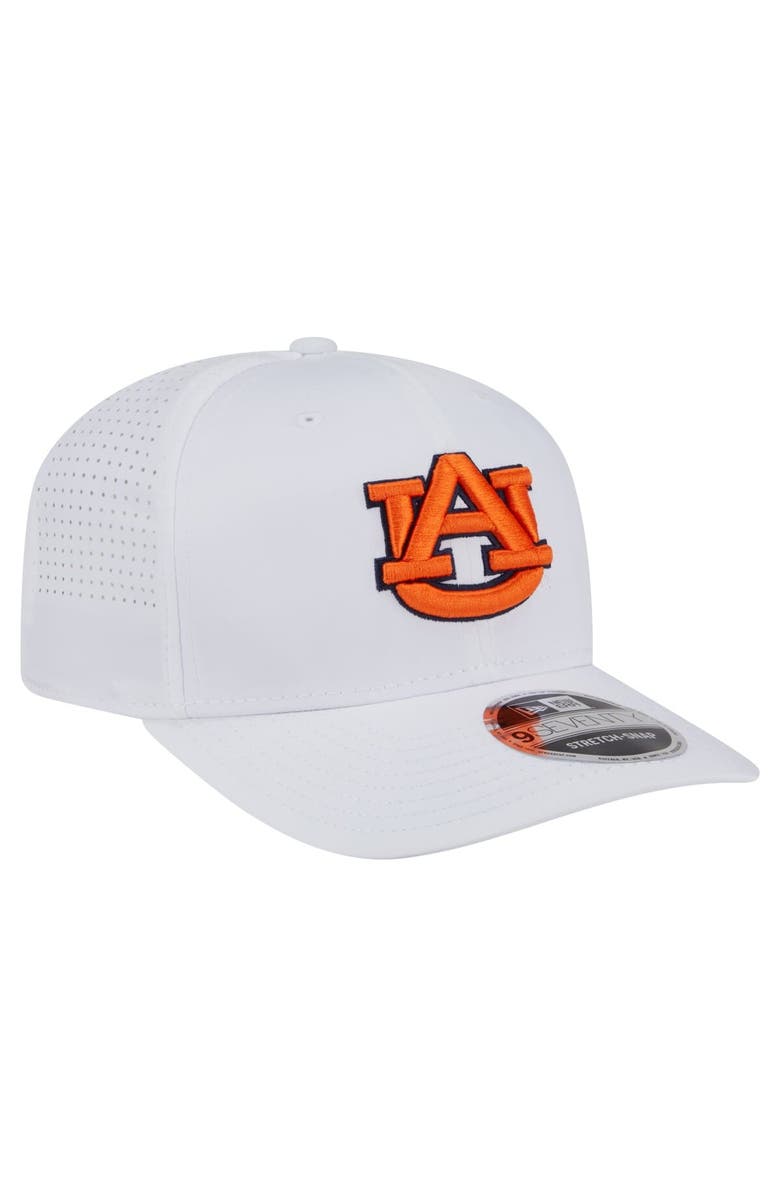New Era Men's New Era White Auburn Tigers Perform Vault 9SEVENTY Stretch-Snap Hat, Alternate, color, White