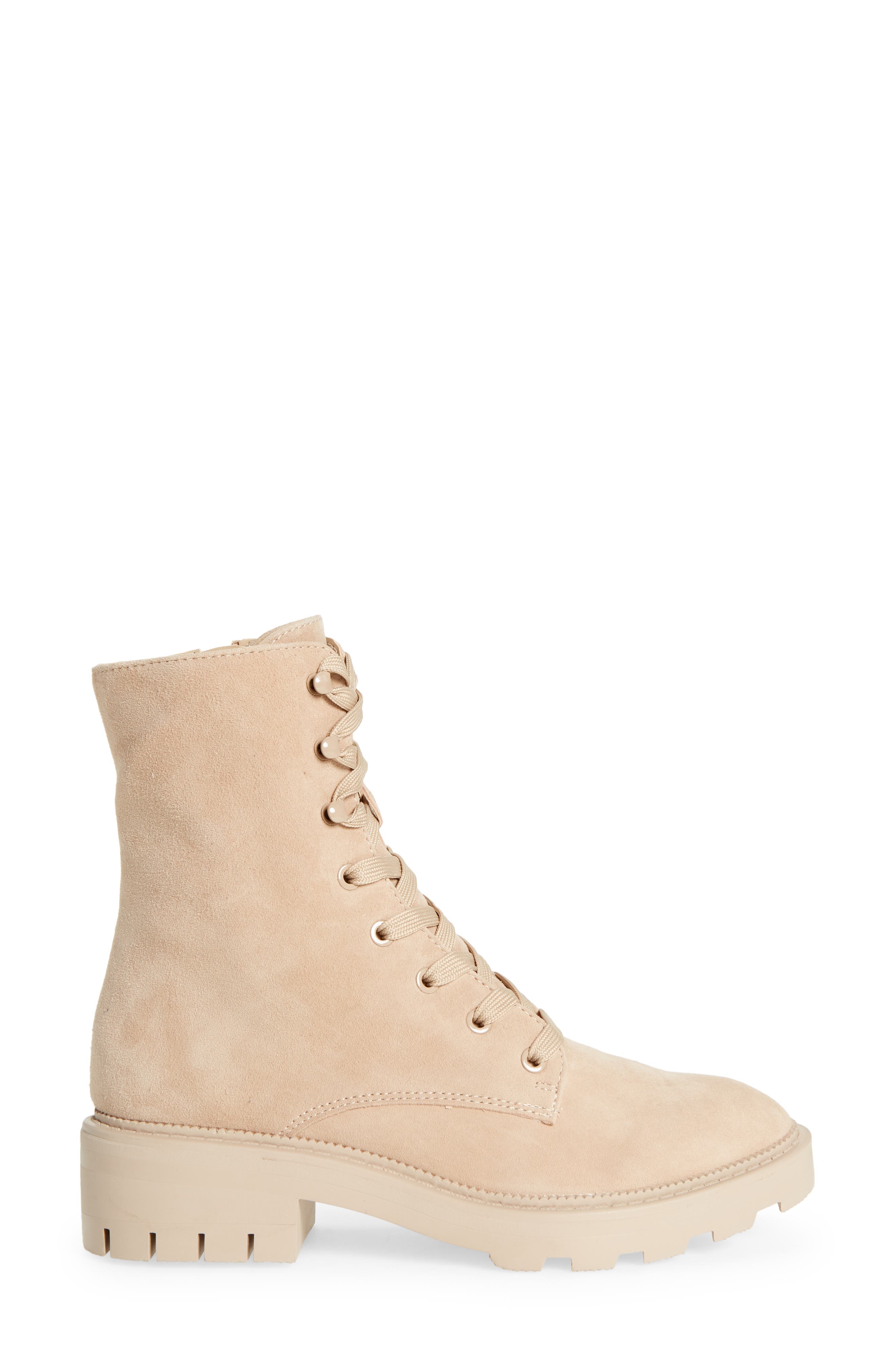 Lottie Platform Bootie, Alternate, color, DUNE NUBUCK
