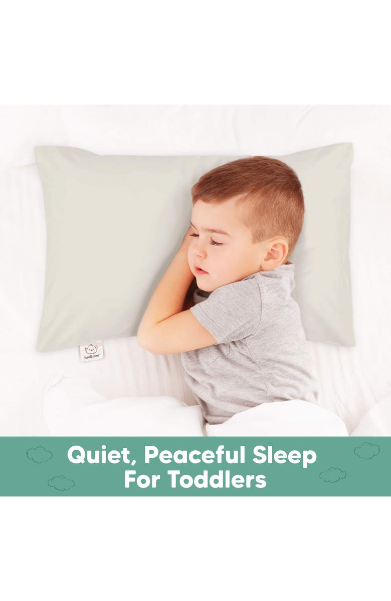 KeaBabies My Little Dreamy [Protect+] Waterproof Pillowcase, Alternate, color, Pearl Gray