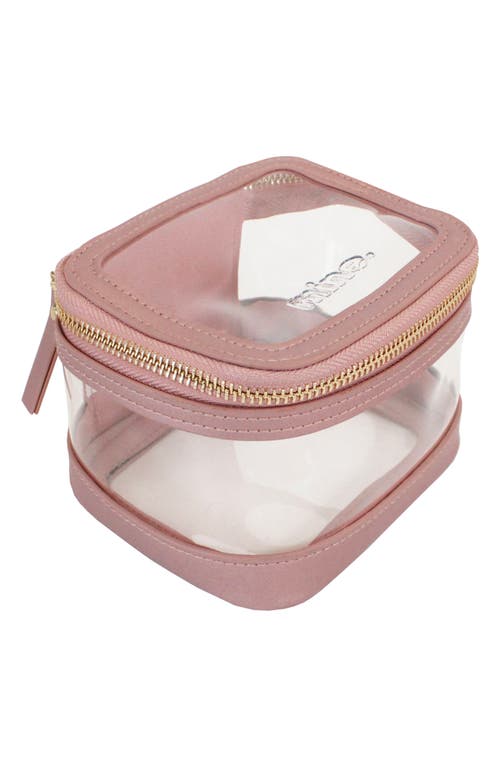 Mytagalongs Beauty Cube Organizer Case In Light Pink