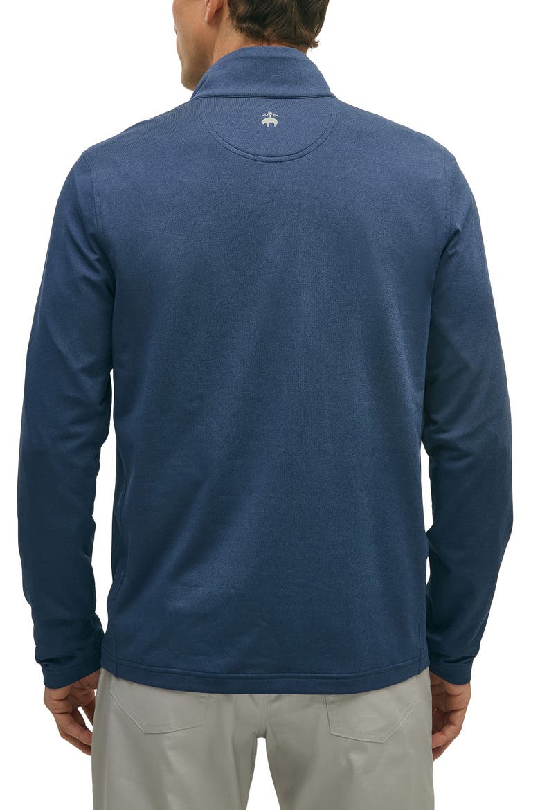 Half Zip Pullover, Alternate, color, NAVY HEATHER